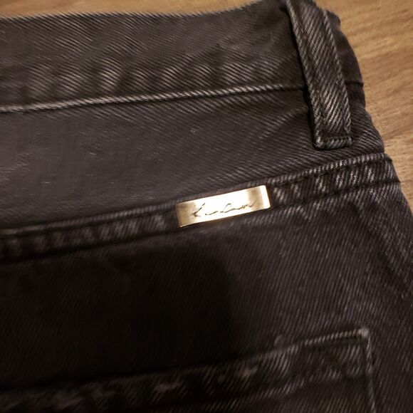 Kancan Black Button Fly Distressed Skinny Jeans Women's Sz 4 - Picture 5 of 10